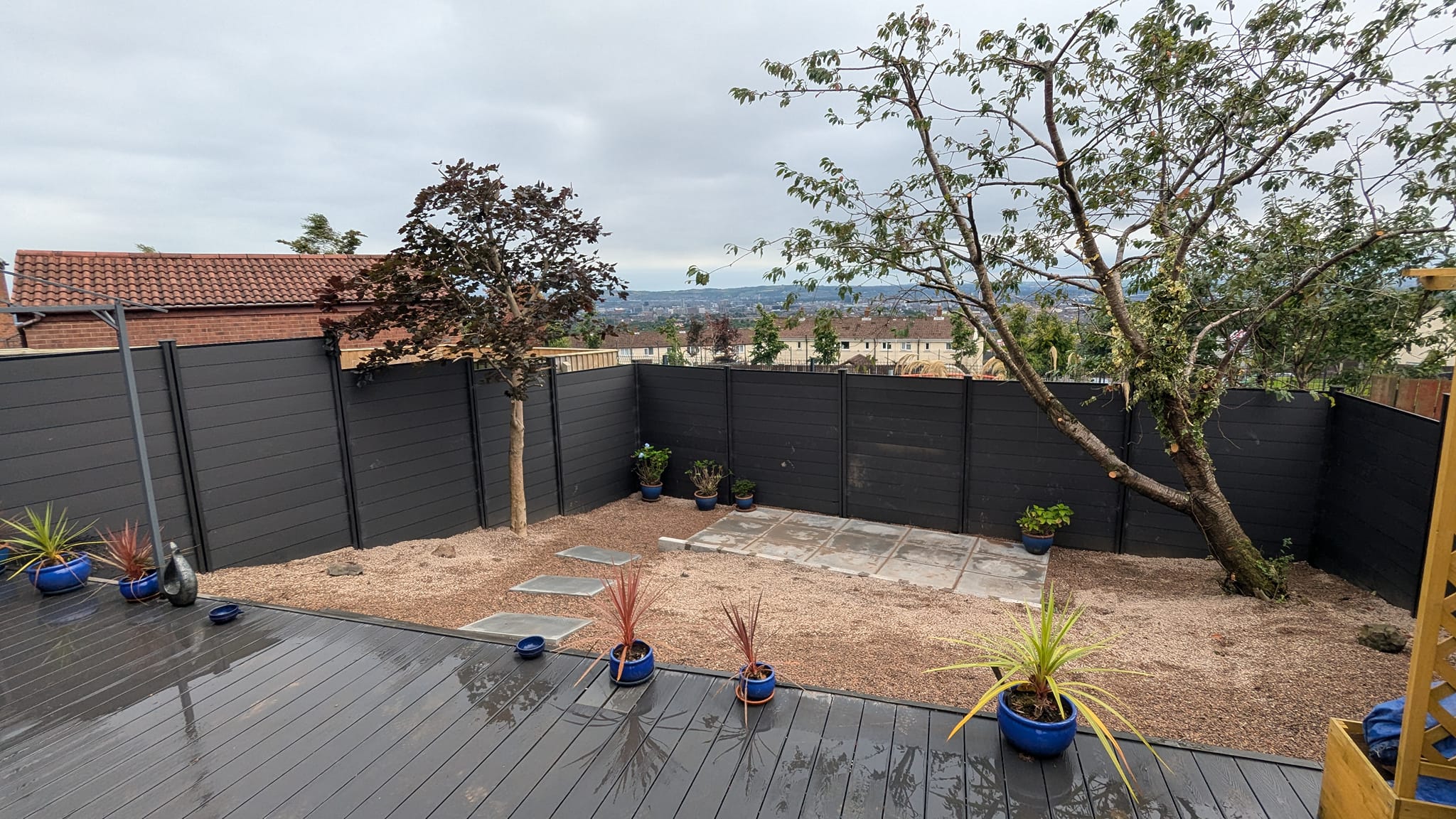 patio flags garden trees garden landscaping services